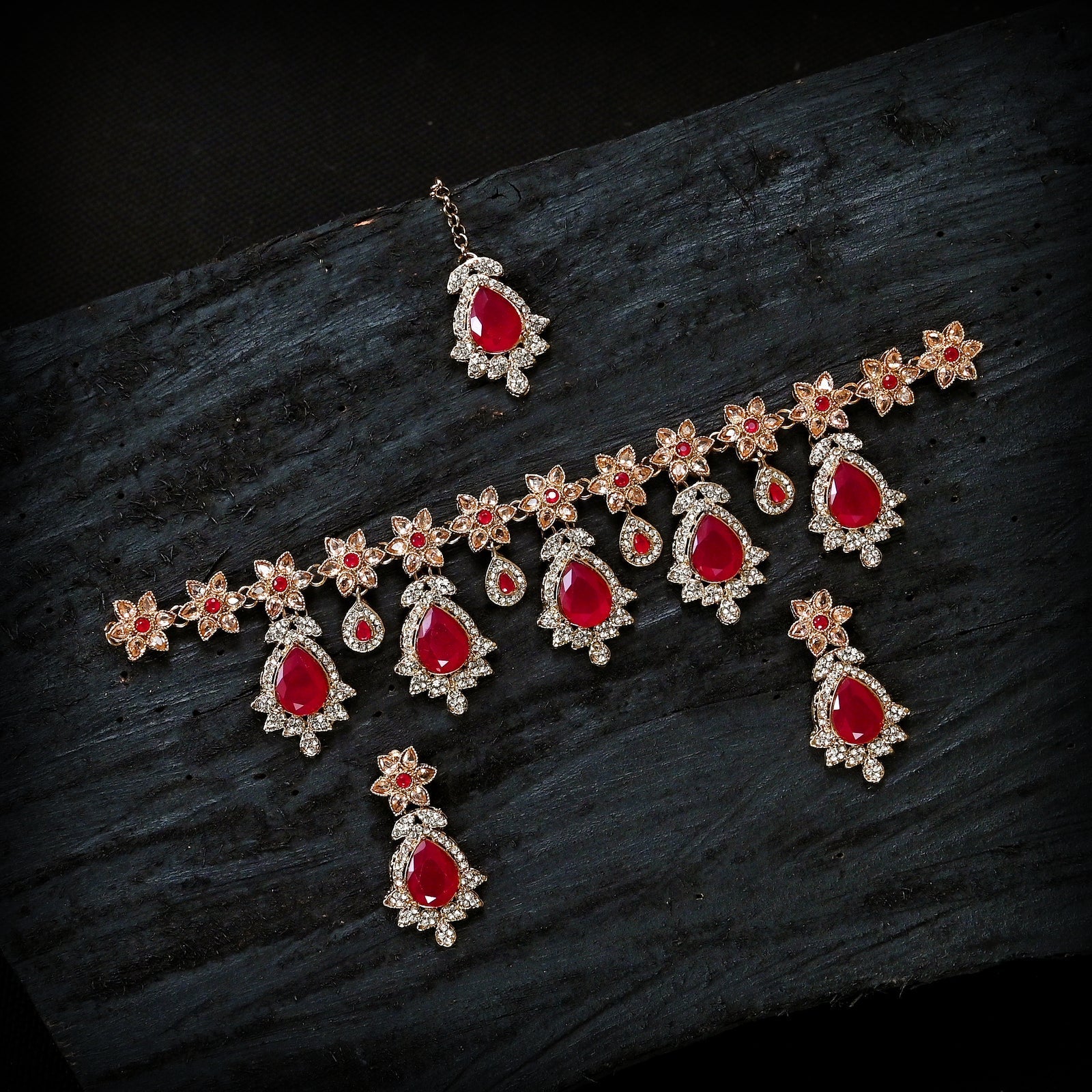 Zirconia Jewellery Set - (S-29)