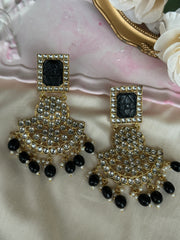 Round Stone Earrings (ER-07)