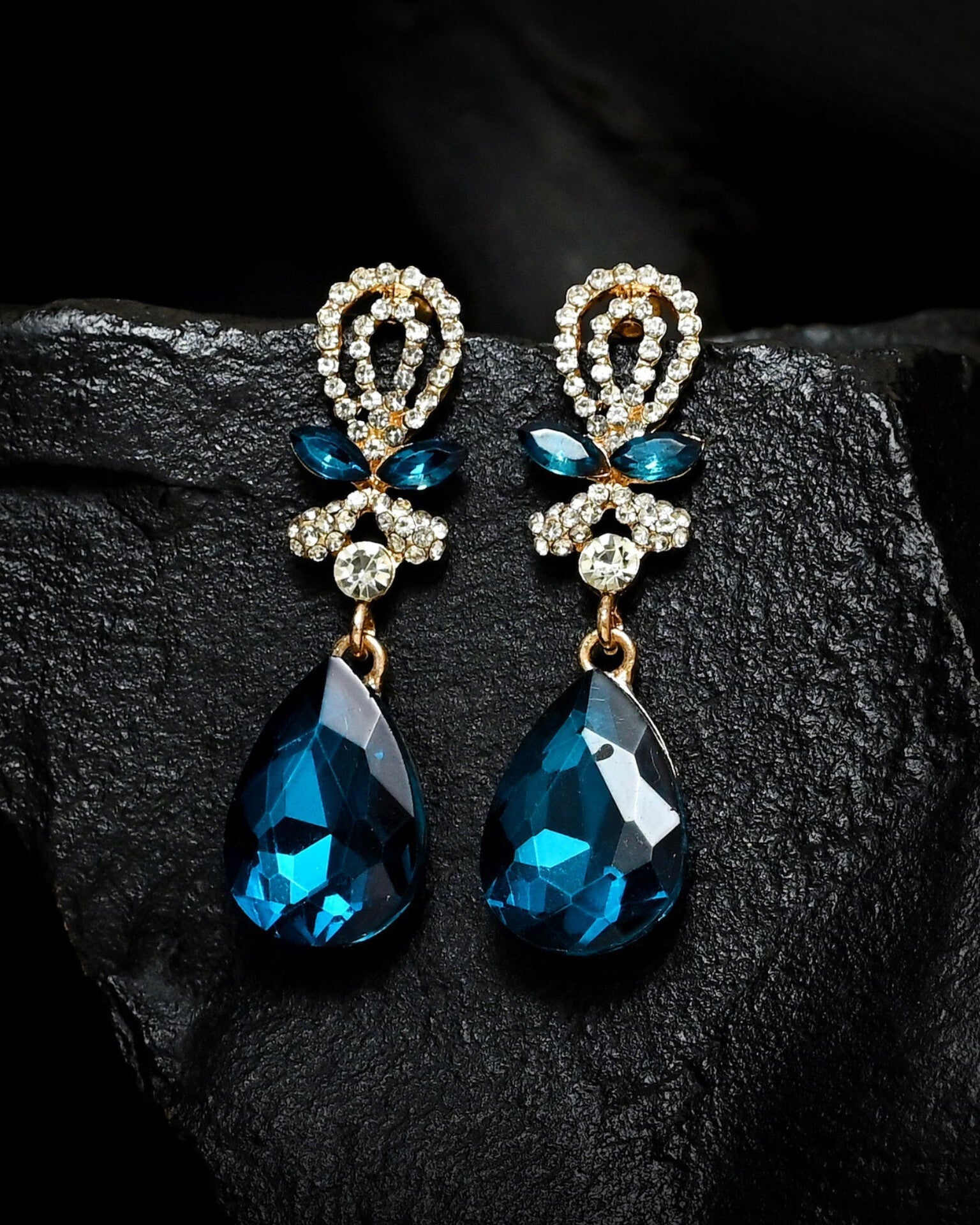 Precious Stone Earrings (CR-03)