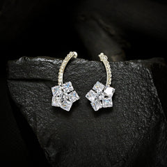 Crystal Star Earrings (CR-05)