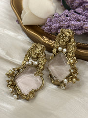 Gul e Jahaan Gemstone Cascade Earrings Chi-77